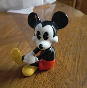 Old fashion Mickey Mouse Figurine.